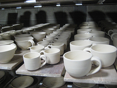 作家工房にて製作風景