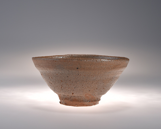 伊部井戸茶盌 　6.9 x 13.5 cm