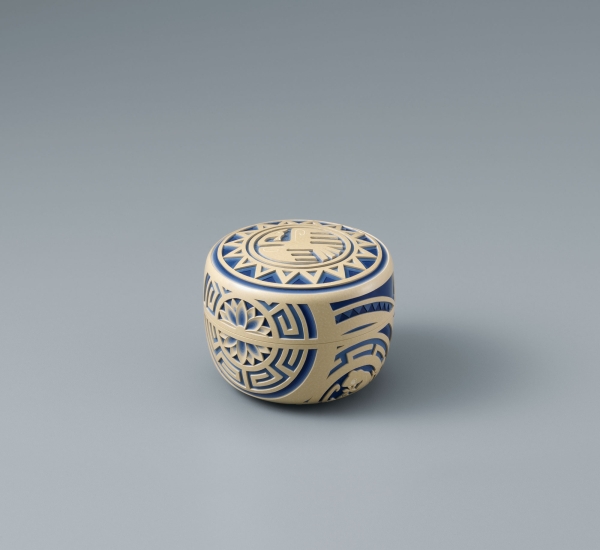 松原弘明    彫桼茶器「輪廻」