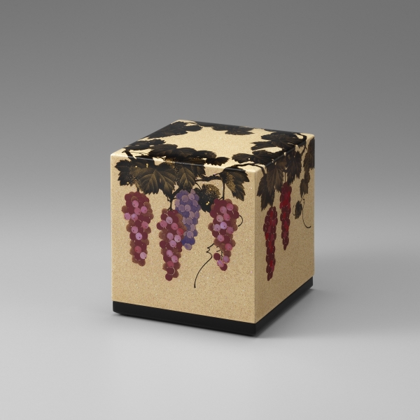 田中義光　蒔絵箱「葡萄」 