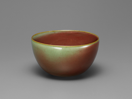 ア-20  胭瓷茶碗  <br>Enji Tea Bowl  <br>D.12.8 H.7.0 cm