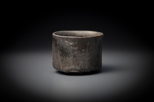 7、八坂篠土貴舟石カモガワ土京瀬戸黒茶盌